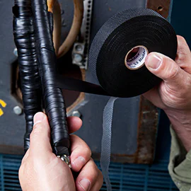 how to use self amalgamating rubber tape