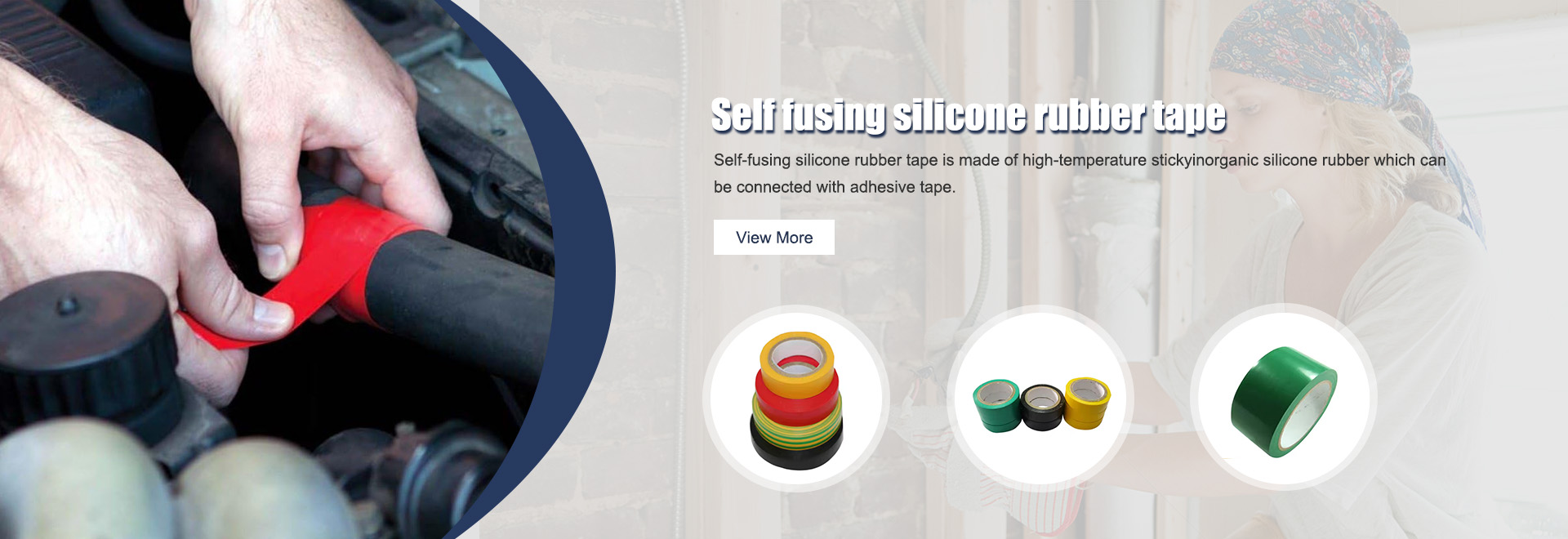 self amalgamating rubber tape black